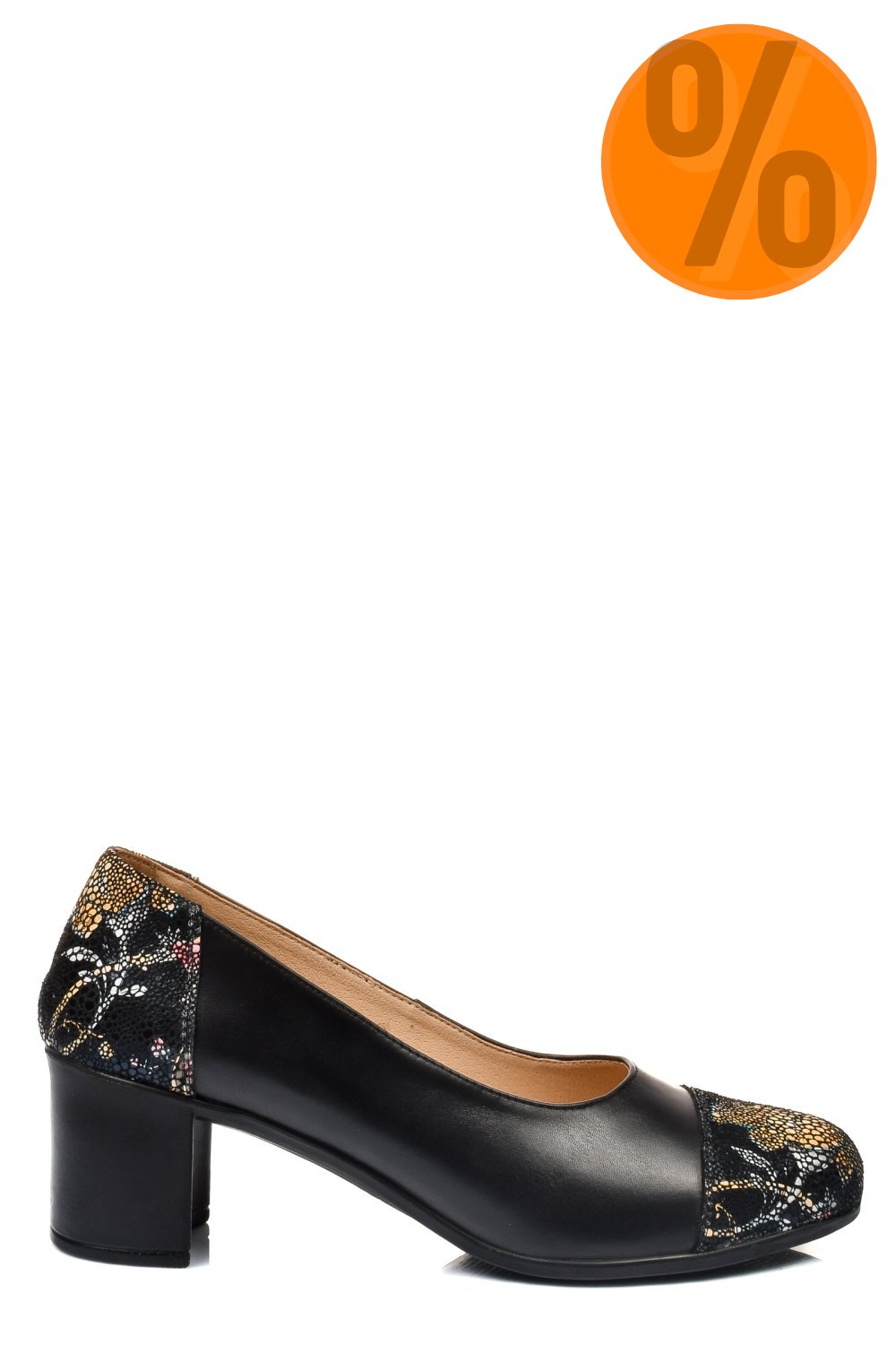 PANTOFI NEGRI PIELE NATURALA 1S77317