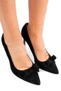 PANTOFI NEGRI PIELE NATURALA INTOARSA 1S77349