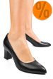 Pantofi dama guban piele naturala negri 4s77292