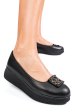 Mocasini negri piele naturala 1s77310