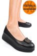 Mocasini negri piele naturala 1s77310