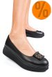 Mocasini negri piele naturala 1s77310
