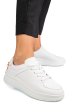 Pantofi sport white piele naturala f001-727