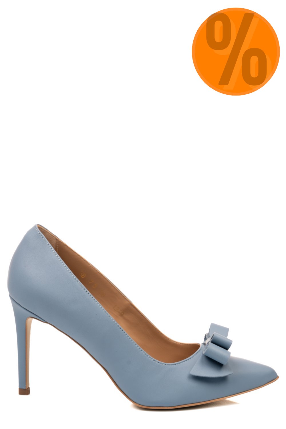 PANTOFI ALBASTRI PIELE NATURALA 1S77349
