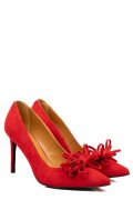 PANTOFI DAMA GUBAN ROSII PIELE NATURALA INTOARSA 1S77401