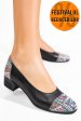 Pantofi negri color piele naturala 1s77317
