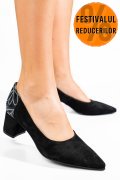 PANTOFI NEGRI PIELE NATURALA INTOARSA 5S77602