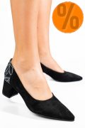 PANTOFI NEGRI PIELE NATURALA INTOARSA 5S77602