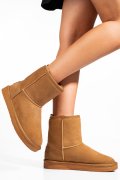 SOPRANI COUTURE, CIZME CAMEL PIELE NATURALA INTOARSA SCW421P08