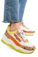 Fornarina, pantofi sport multicolor piele naturala manila