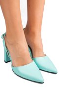 PANTOFI TURCOAZ PIELE NATURALA 1S77950