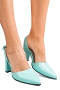 PANTOFI TURCOAZ PIELE NATURALA 1S77950