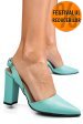 Pantofi turcoaz piele naturala 1s77950