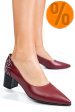 Pantofi visinii piele naturala 5s77602
