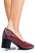 PANTOFI VISINII PIELE NATURALA 5S77602