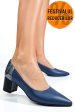 Pantofi bleumarin piele naturala 5s77602