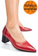 Pantofi rosii piele naturala 5s77602