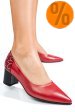 Pantofi rosii piele naturala 5s77602