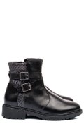 GHETE NEGRU SNK PIELE NATURALA 9S7708