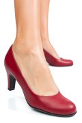 PANTOFI ROSII PIELE NATURALA 3S77152