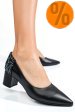 Pantofi negri piele naturala 5s77602