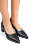 PANTOFI NEGRI PIELE NATURALA 5S77602