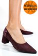 Pantofi visinii piele naturala intoarsa 5s77602