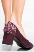 PANTOFI VISINII PIELE NATURALA INTOARSA 5S77602