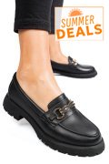 MOCASINI NEGRI PIELE NATURALA 4S77258