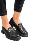 MOCASINI NEGRI PIELE NATURALA 4S77258