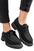 MOCASINI NEGRI PIELE NATURALA NABUK 4S77247