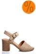 Sandale bej piele naturala 0s7735