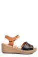 Sandale negru maro piele naturala 1s7757