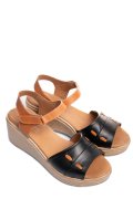 SANDALE NEGRU MARO PIELE NATURALA 1S7757