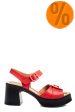 Sandale rosii piele naturala 4s7707