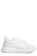 PANTOFI SPORT ALBI PIELE NATURALA 1S77000AMG