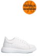 Pantofi sport albi piele naturala 1s77000amg