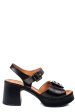 Sandale negre piele naturala 4s7707