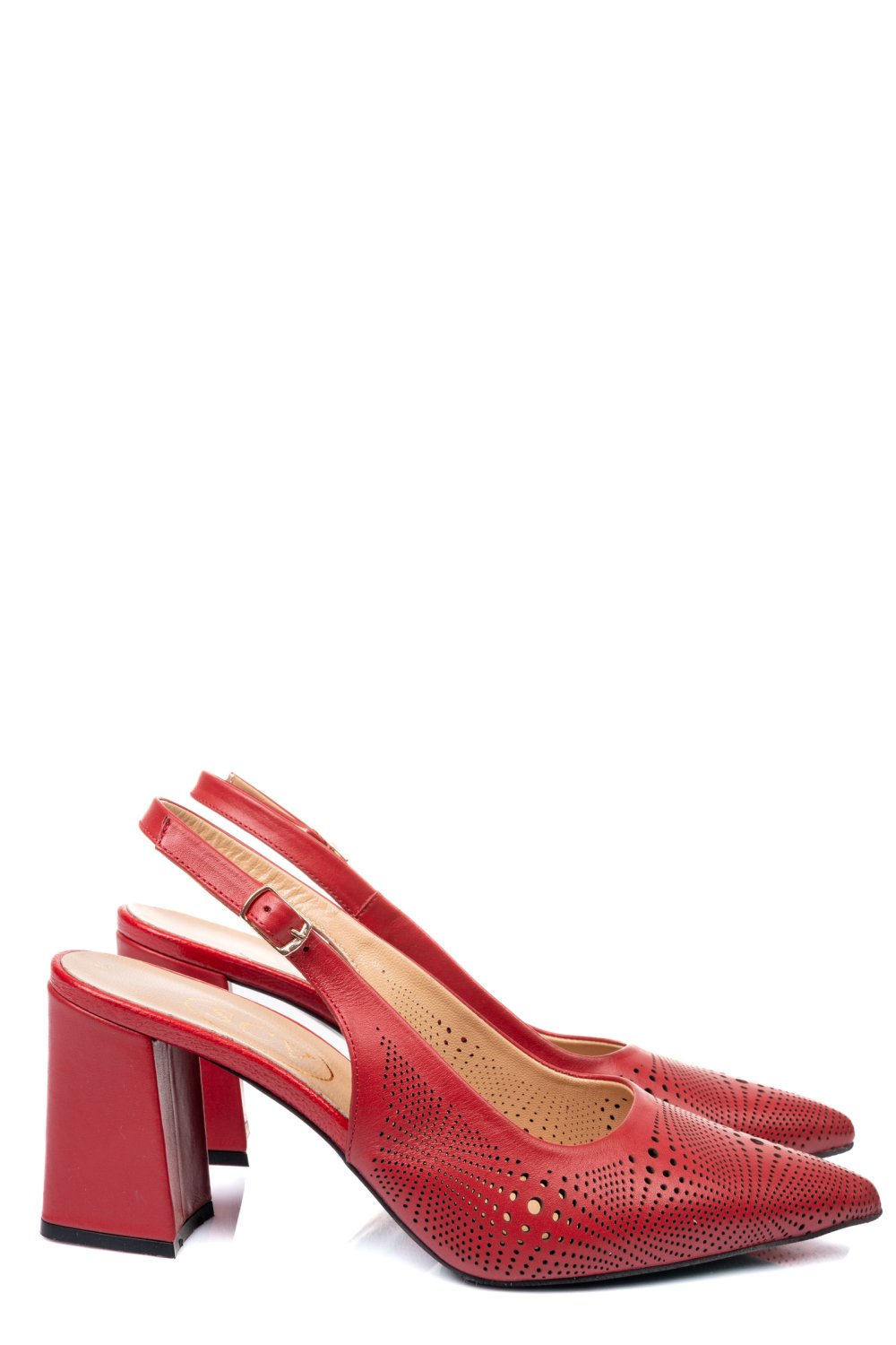 PANTOFI ROSII PIELE NATURALA 2S77152