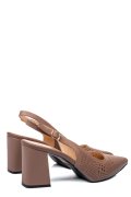 PANTOFI BEJ PIELE NATURALA 2S77152