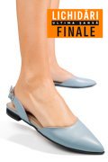 BALERINI BLEU PIELE NATURALA 3S7732