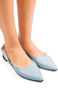 BALERINI BLEU PIELE NATURALA 3S7732