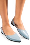 BALERINI BLEU PIELE NATURALA 3S7732