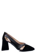 PANTOFI NEGRI PIELE NATURALA INTOARSA 5S77700B