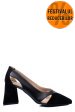 Pantofi negri piele naturala intoarsa 5s77700b