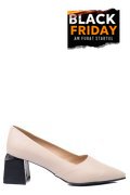 PANTOFI NUDE PIELE NATURALA 5S77460