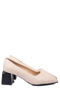 PANTOFI NUDE PIELE NATURALA 5S77460