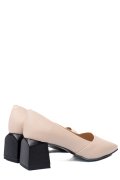 PANTOFI NUDE PIELE NATURALA 5S77460