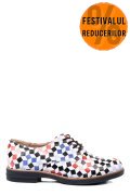 PANTOFI MULTICOLOR CARO PIELE NATURALA 2S77025