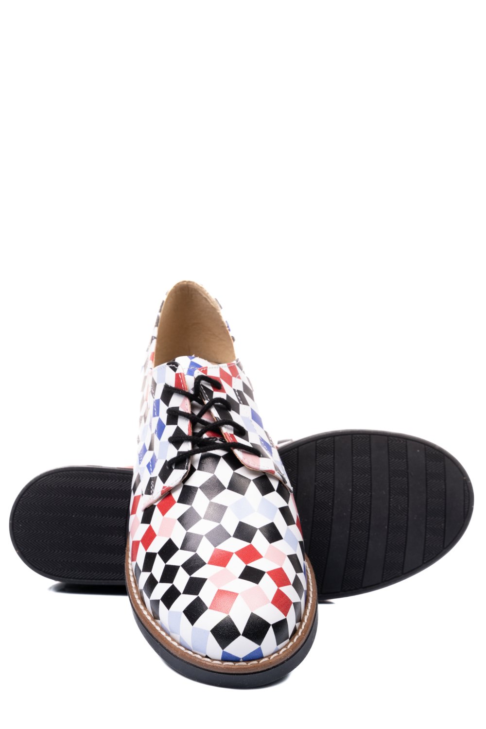PANTOFI MULTICOLOR CARO PIELE NATURALA 2S77025
